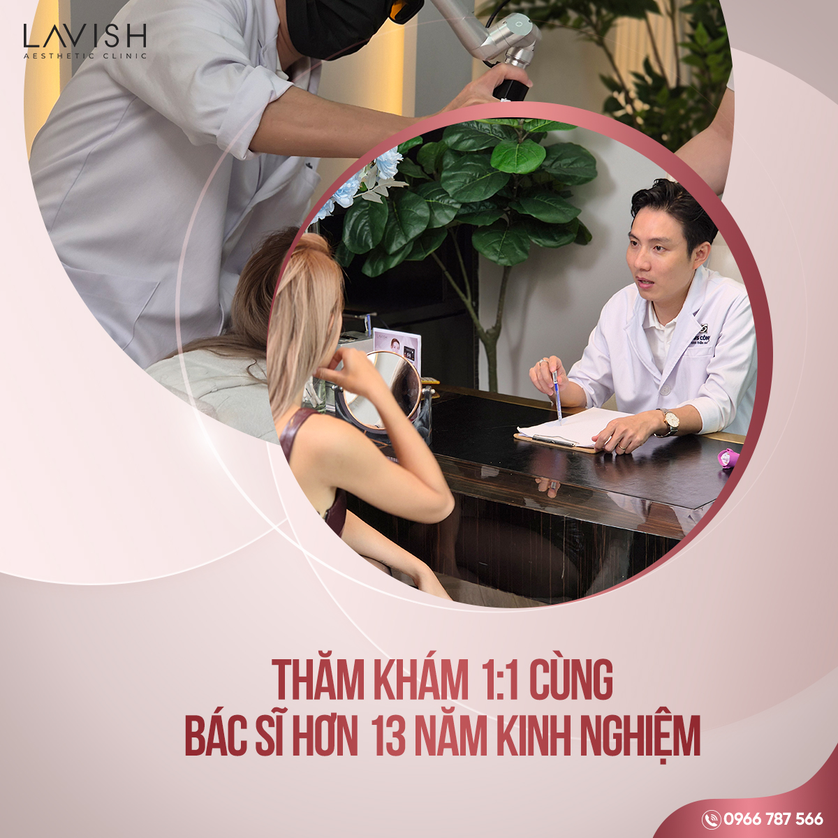 bác sĩ Lavish 13 năm kinh nghiệm