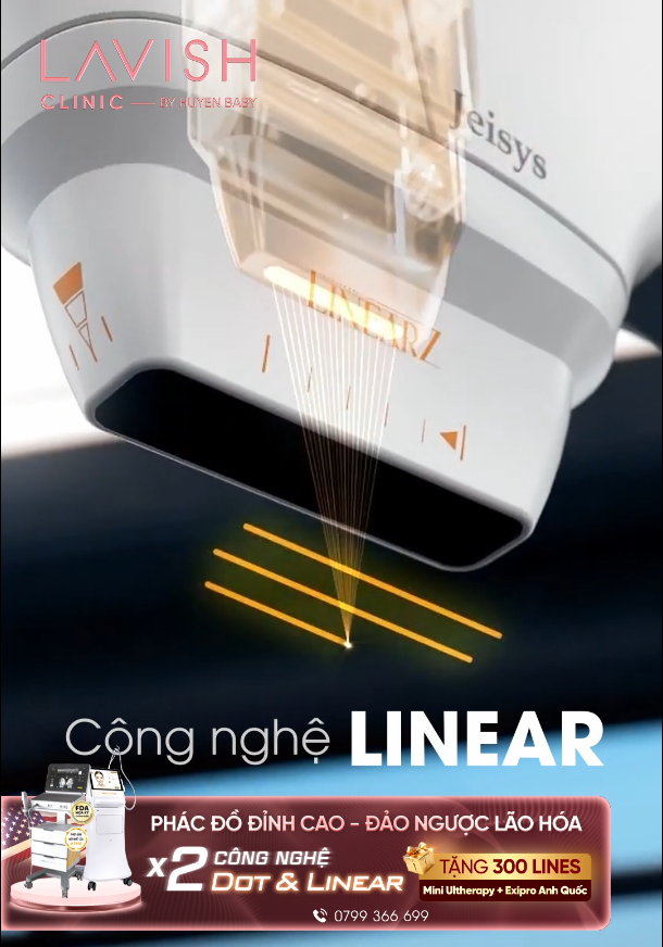 công nghệ DOT & LINEAR lavish clinic