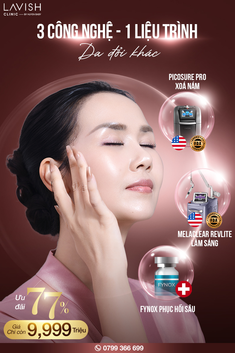 combo trị nám đa tầng 