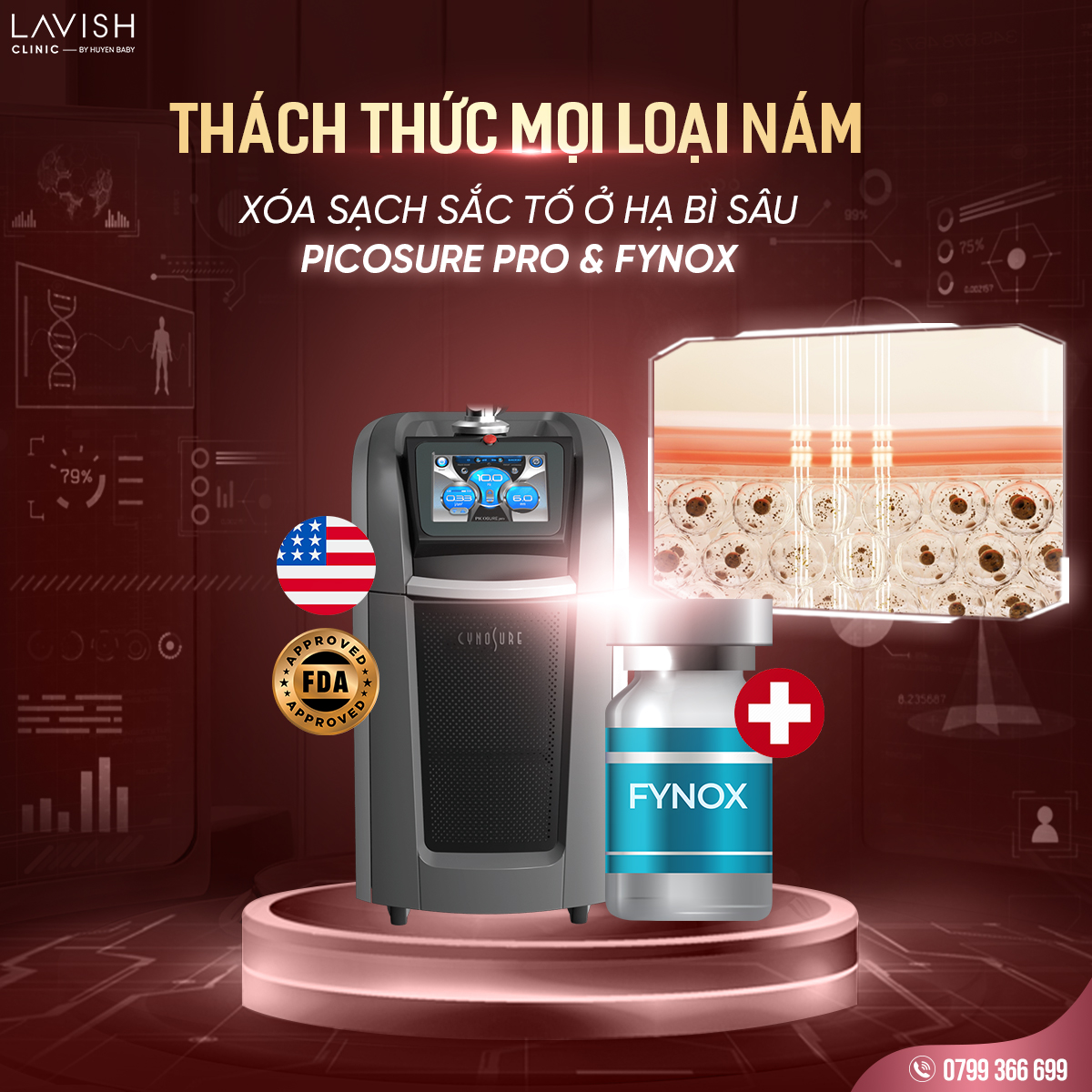 Combo trị nám Lavish